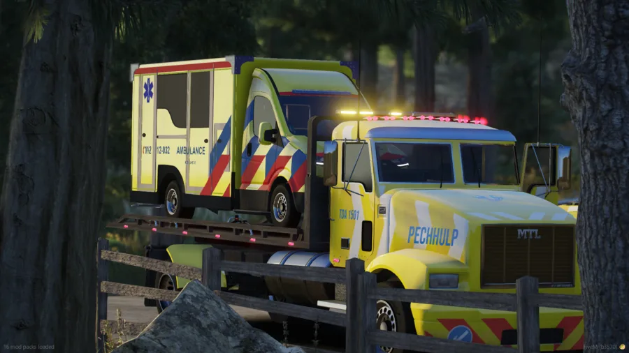 Ambulance sleepwagen
